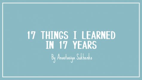 17 Things I Learned in 17 Years
