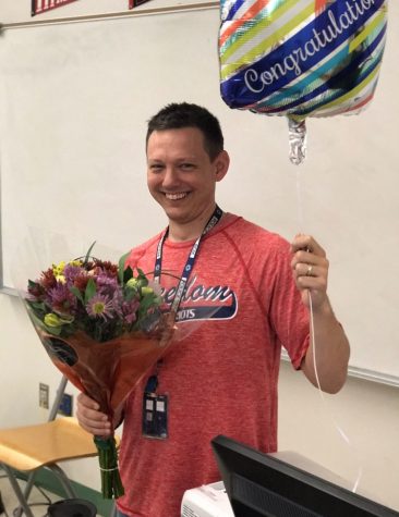 Mr. Tillman- FHS Teacher of the Year