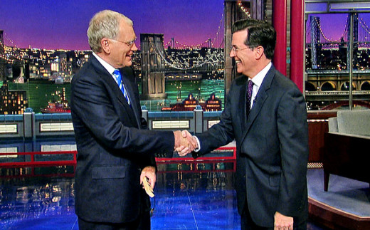 Colbert Follows Letterman