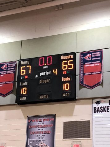 Impressive Senior Night for Boys’ Basketball Team
